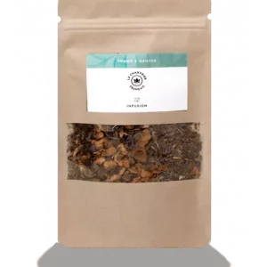 Infusión de menta y manzana con CBD orgánico - Sobre